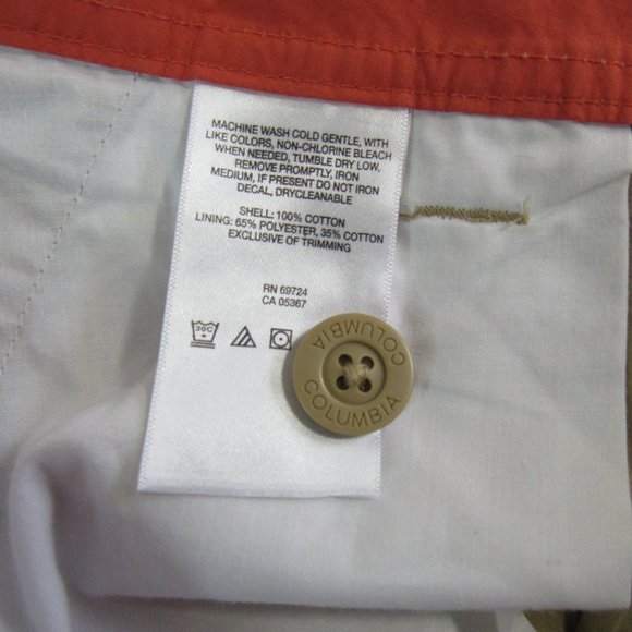 Columbia Men's Washed-Out Shorts Size 40W 10L - Picture 6 of 8